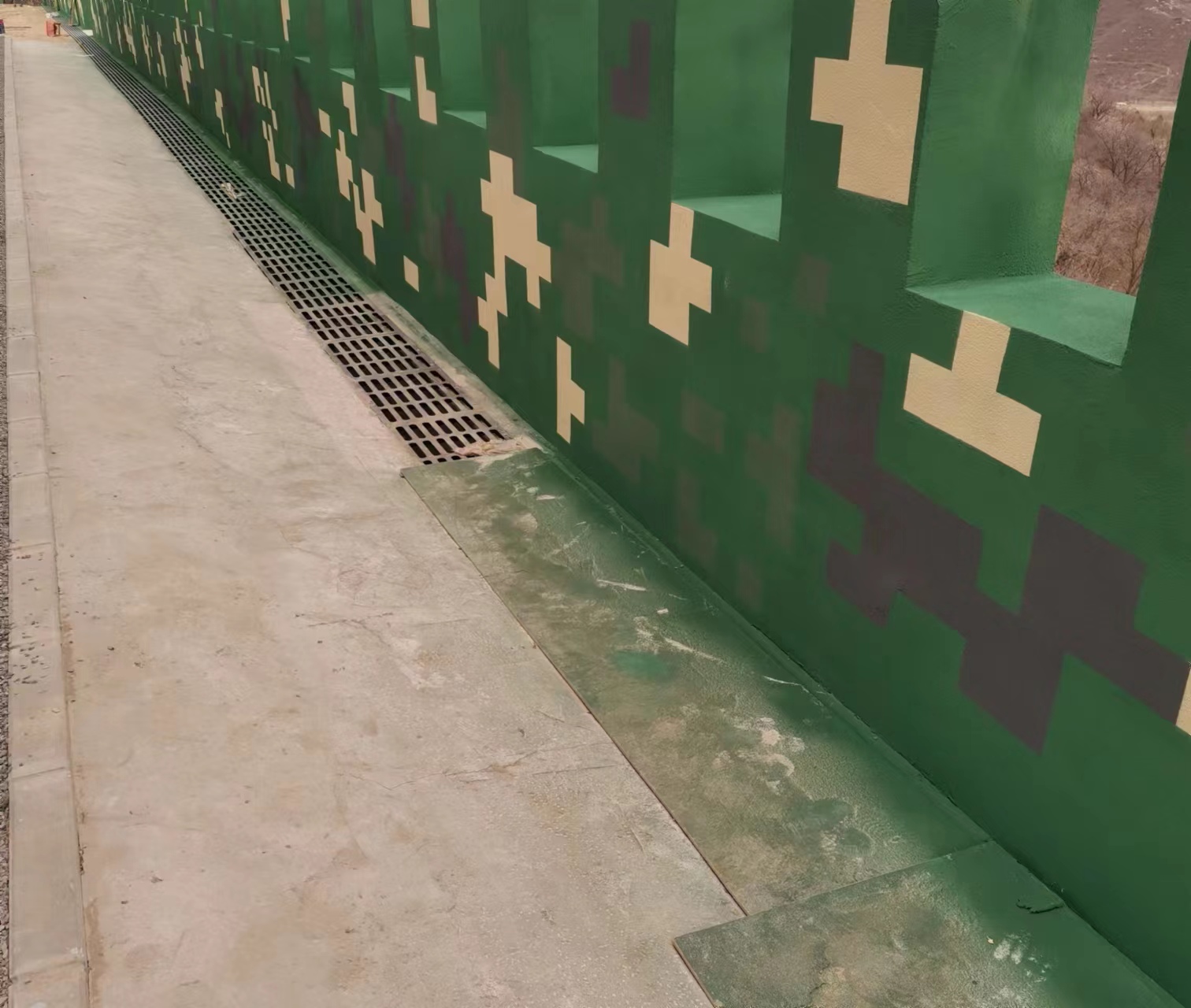 保亭围墙迷彩喷涂,数迷彩漆